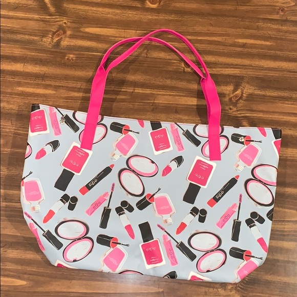 Beauty Themed Tote Bag - Picture 1 of 6